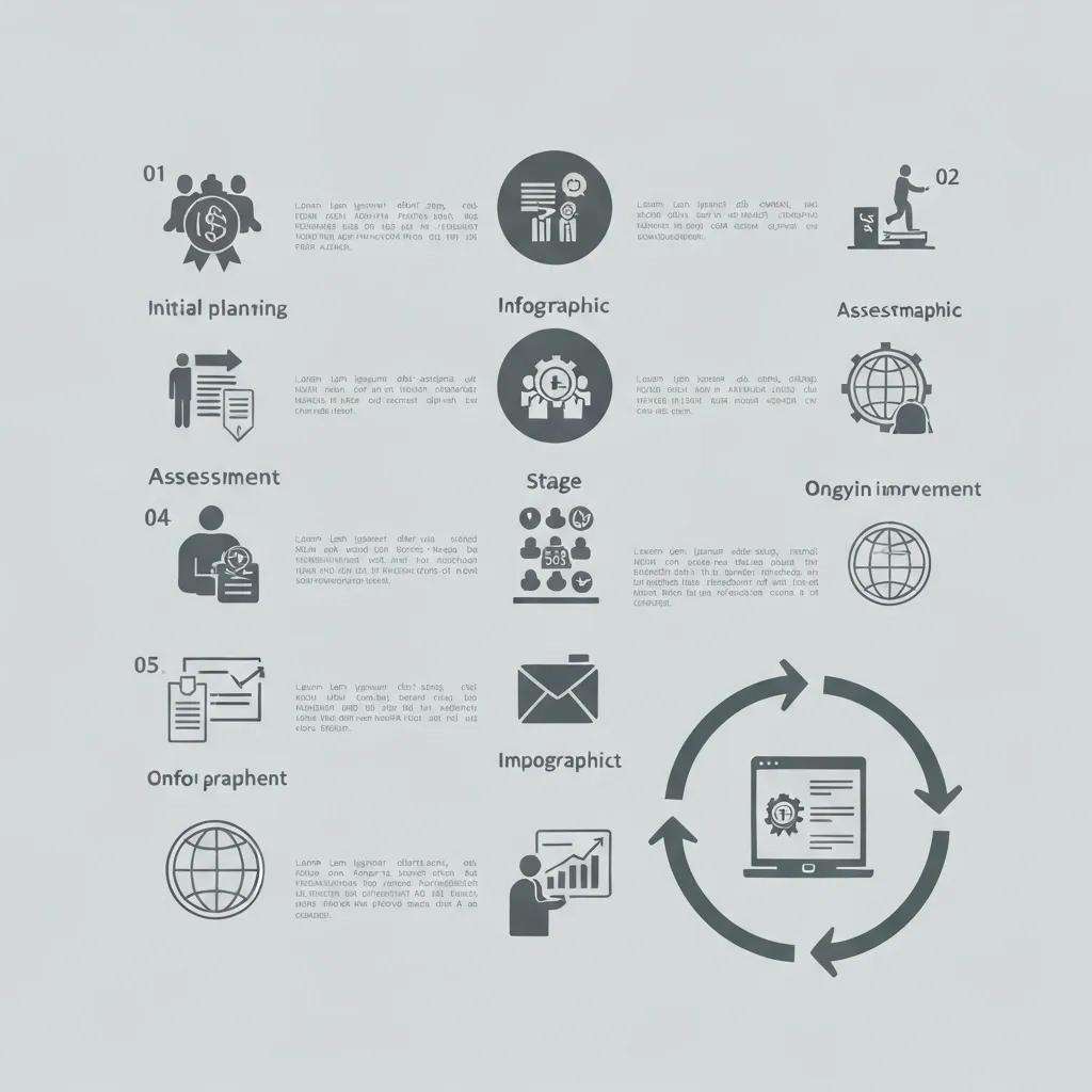 Calculator and financial documents analyzing ISO 9001 certification costs