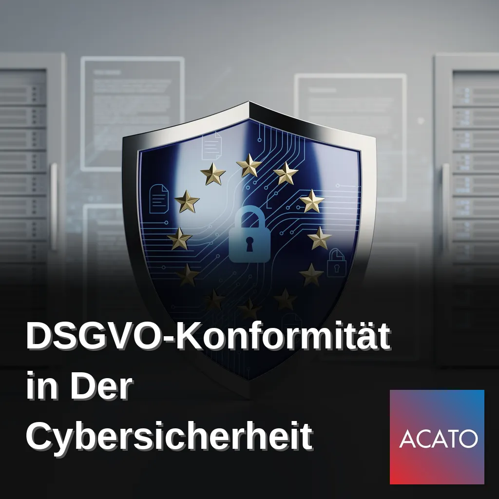 DSGVO-Konformit&auml;t und Cybersicherheit im Fokus