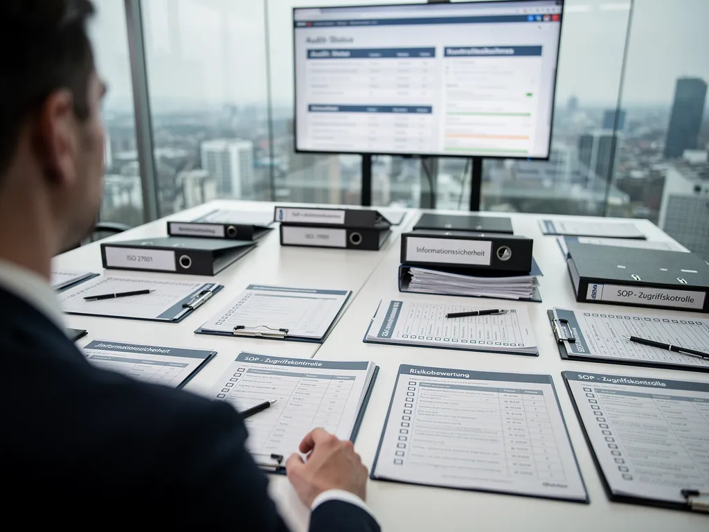 Entwicklung von Verfahrensanweisungen f&uuml;r IT-Sicherheit und ISO-27001-Konformit&auml;t