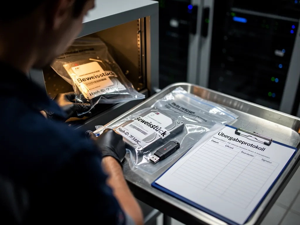 Wie werden Authentizit&auml;t und Integrit&auml;t digitaler Beweismittel gewahrt